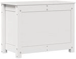 Truhe Wei&szlig; 60x32x45,5 Cm Massivholz Kiefer - Vidaxl