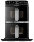 &Ouml;lfreie Fritteuse Philips - Airfryer Serie 4000 Vertical Duo Na461/00 - Kapazit&auml;t
