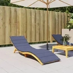 Sonnenliegen-auflage Marineblau Oxford-gewebe Vidaxl 306343