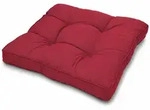 Loungekissen Xluna Sitz Rot, 60x60 Cm - Beautissu