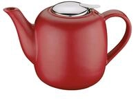 Kuchenprofi London Teekanne Mit Teesieb, Keramik/edelstahl, 1,5 L, Rot