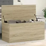 Truhe Sonoma-eiche 100x42x46 Cm Holzwerkstoff - Vidaxl
