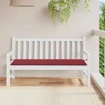 Gartenbank-auflage Weinrot 150x50x4 Cm Oxford-gewebe Vidaxl