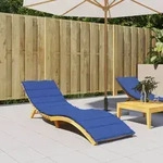 Sonnenliegen-auflage K&ouml;nigsblau 200x70x3 Cm Oxford-gewebe Vidaxl