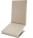 Premium Hochlehner Auflage 100% Wasserdicht Qd-hl, 120x50cm, Beige