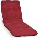 Rollliegen Auflage Flair Rl Rot, 190x60x8 Cm - Beautissu