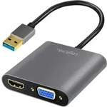 Logilink - Usb A 30 - Hdmi Buchse Vga Buchse Adapter