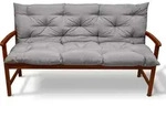 Bankauflage Flair Br Hellgrau, 120x100x10 Cm - Beautissu