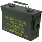 Hmf - 70010 Munitionskoffer, Us Ammo Box, Metallkiste, 27,5 X 17,5 X 9,5 Cm,...