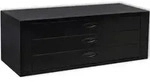 Metall-werkzeugkasten 3 Schubladen Schwarz - Vidaxl