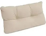 Lounge Kissen Outdoor R&uuml;ckenkissen Flair Lk, 50x40x12cm, Beige