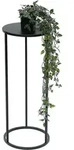 Dandibo Blumenhocker Metall Schwarz Rund 60 Cm Blumenst&auml;nder Beistelltisch 96316 M
