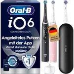 Oral-b Io Series 6 Black Lava/pink Sand Mit 2. Handst&uuml;ck Jas22 Elektrische