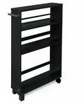 Nischenregal 15cm Breit Hylla, 79x50cm, Schwarz