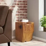 Hocker Massivholz Teak Vidaxl