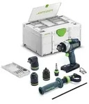 Festool Akku-schlagbohrschrauber Quadrive Tpc 18/4 Basic-set/xl, Incl. Zubeh&ouml;r,