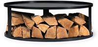 Cookking - Stahl Feuerschalenbasis & Holzlager 62 Zubeh&ouml;r F&uuml;r Feuerschalen &Oslash; 62 Cm