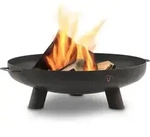 Bbq-toro Feuerschale &Oslash; 70 Cm, Schwarz, Outdoor Dreibein Feuerstelle F&uuml;r...