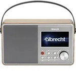 Albrecht Dr 862 Akku-radio Dab+, Fm Bluetooth&reg;, Dab+, Ukw Grau, Holz