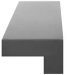 Equilibrio, Wandkonsole F&uuml;r Einseitig Rechts Einbau Des - Gessi