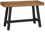 Bank 110 Cm Massivholz Teak Vidaxl
