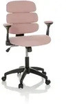 Kinderstuhl / Kinderschreibtischstuhl Kid Ergolino B Stoff Rosa Hjh Office