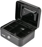 Hmf - 10120-02 Geldkassette M&uuml;nzeinsatz, 20 X 16 X 9,5 Cm, Schwarz