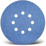 Blue Klett-schleifscheiben, 150 Mm, 8-loch, F. Exzenterschleifer, Zirkonkorund (25