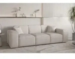 Sofa Designersofa Celes Premium 3-sitzer In Stoff Scala Hellbeige