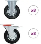 16 Stk. Rollen 125 Mm Vidaxl720353