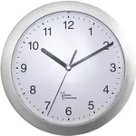 Eurotime 56787 Funk Wanduhr 25 Cm X 3.8 Cm Silber