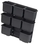 Satz Von Eins&auml;tzen F&uuml;r Scm-transportbox - 9 St&uuml;ck - 850.0376