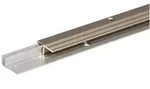 Abschlussprofil Pro, Set F&uuml;r Bel&auml;ge7-15mm, Alu Blank+ Alu Edelst.elox., Lxb