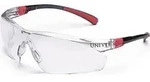 Schutzbrille 506 Up En 166, En 170 B&uuml;gel Schwarz/rot Polycarbonat