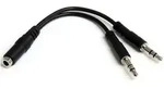 C&acirc;ble Verteiler F&uuml;r Kopfh&ouml;rer / Mikrofon 3,5 Mm - Kopfh&ouml;rer-trennkabel 3,5 Mm Auf