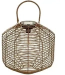 Solarlaterne Cuba, Nat&uuml;rliches Material, 30 Cm