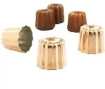 Patisse Cannel&eacute; F&ouml;rmchen Bordelais Kupfer 5 Cm
