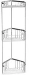 Gedy - Sapho Smart - Draht-eckablage, 20x59x15 Cm, Chrom 2484