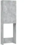 Waschmaschinenschrank Betongrau 64x25,5x190 Cm Vidaxl