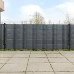 Vidaxl - Balkon-sichtschutze 10 Stk. Anthrazit 255x19 Cm Poly Rattan