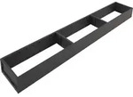 Ambialine Schubkastenrahmen Schmal Mit Trenner 622x100x50mm, Oriongrau - Blum