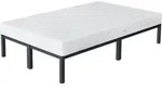Ml-design Metallbett Mit Lattenrost Auf Stahlrahmen, 120x200 Cm, Anthrazit, Mit