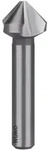 Ruko Gmbh - Kegelsenker Din 335c 90grad D.16,5mm Hm Blank Z.3 Schaft-d.10mm