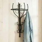 Garderobe Kleiderst&auml;nder Vienno Halbrund 66 Cm Wandgarderobe Kleiderhaken Haken