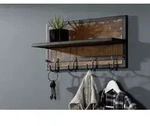 Wandgarderobe Altholz 61x14x31 Bunt Nature Of Spirit 83