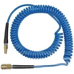 Riegler Spiralschlauch Pu Blau, Kupplung U. Stecker Nw 7,2 12 X 8 Mm, 6m