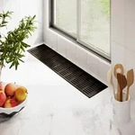 Aluminium Stegblech 130mm X 200mm Braun Eloxiert C4 L&uuml;ftungsgitter...