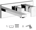 Fertigmontageset F&uuml;r Brause-einhebelmischer Mit 2-wege - Gessi