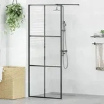 Duschwand F&uuml;r Begehbare Dusche Mit Klarem Esg Glas 80x195 Cm Vidaxl