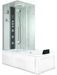 Acquavapore - Whirlpool Wanne Duschtempel Dusche Duschkabine K05-r03 90x180 Cm...